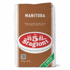 Farinha Italiana Tipo 00 Le 5 Stagioni Manitoba 10Kg