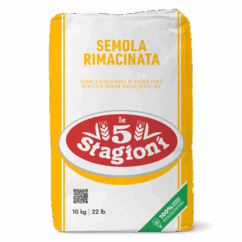 Farinha Le5 Stagioni Tipo Sêmola de Trigo Rimacinata 10Kg